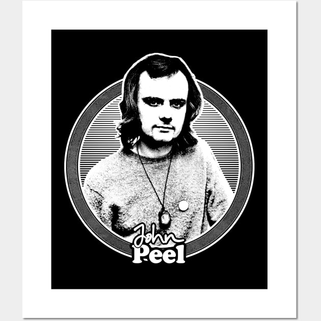 John Peel // Retro Aesthetic Style Design Wall Art by DankFutura